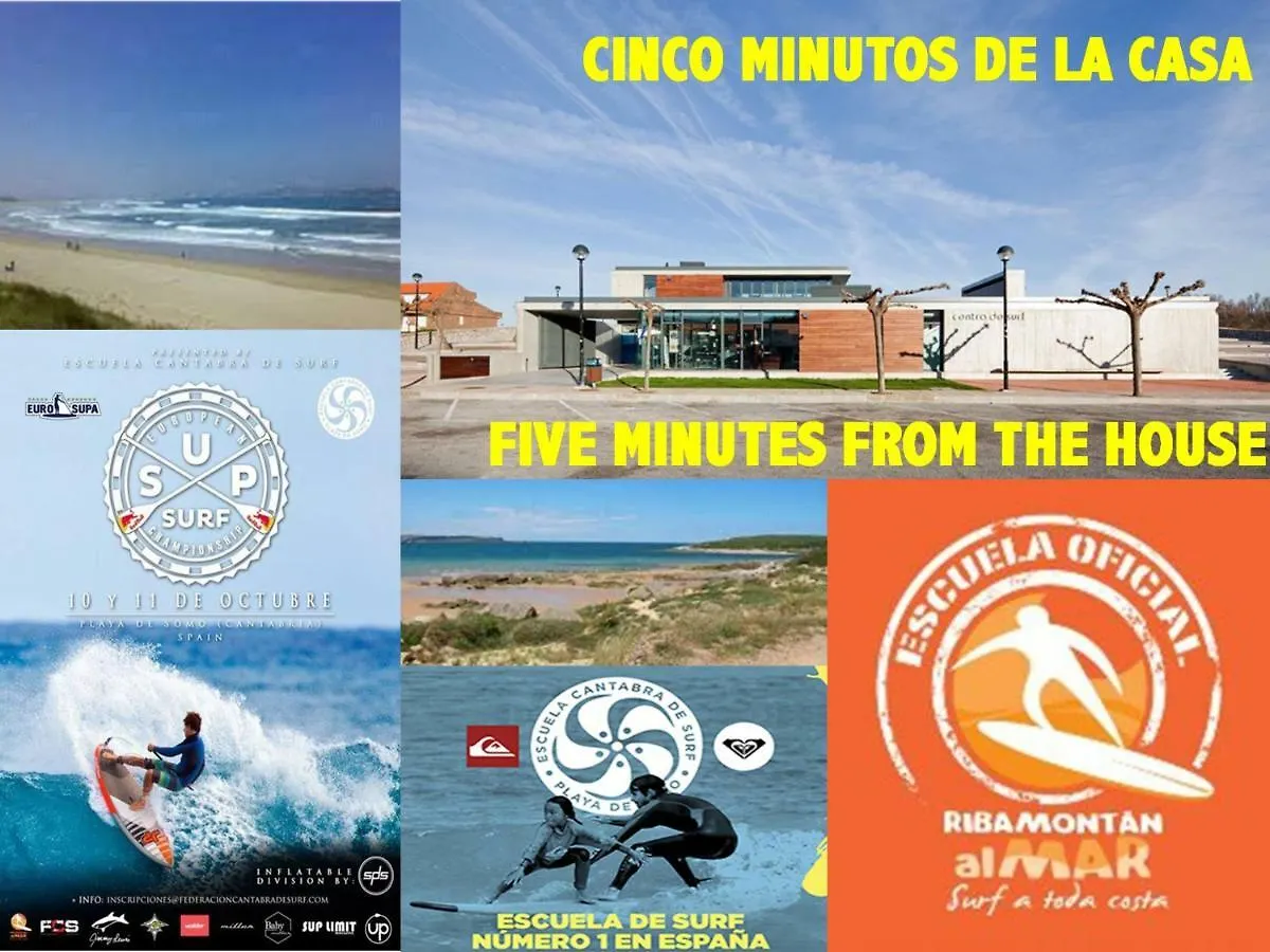 NUEVO!!! 5 min andando la PLAYA!! Las Camelias Somo REFORMADO totalmente